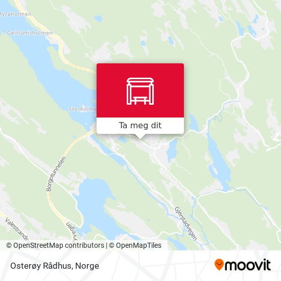 Osterøy Rådhus kart