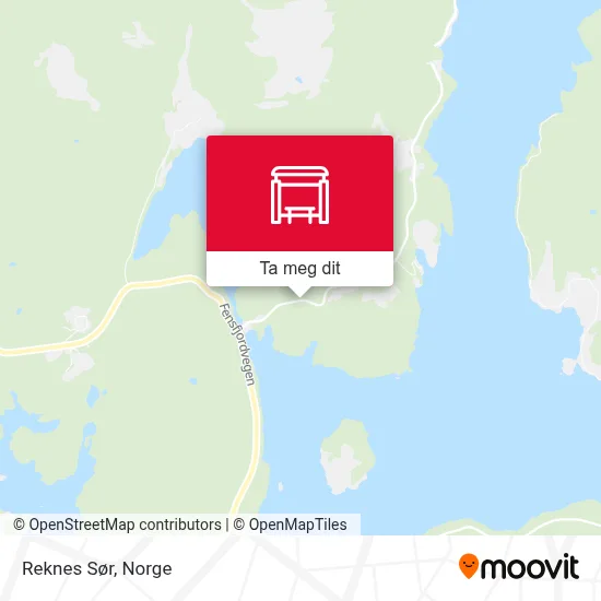 Reknes Sør kart