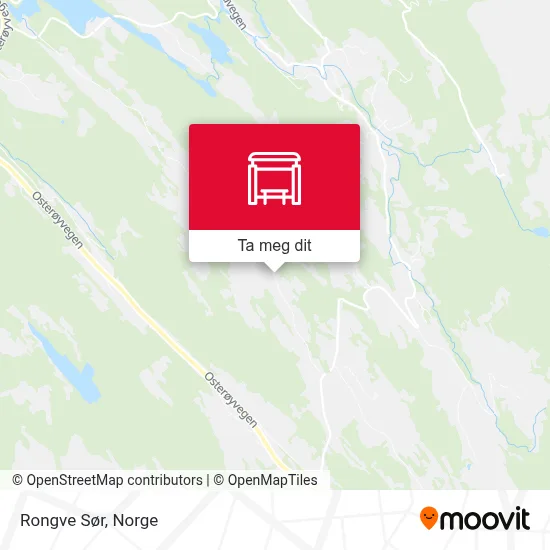 Rongve Sør kart