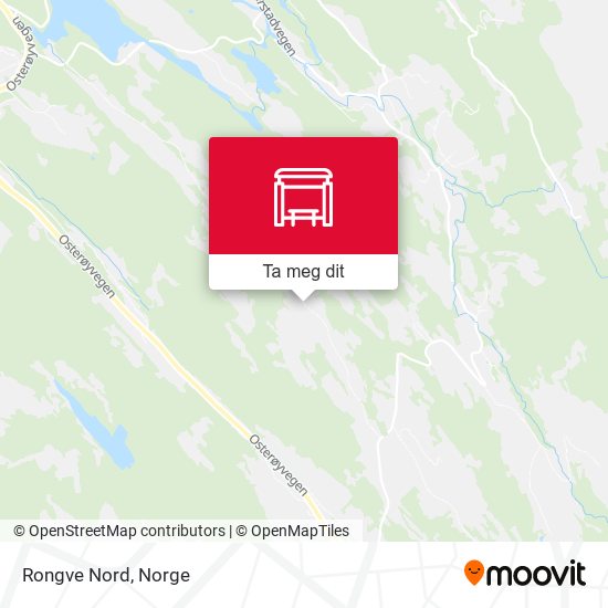 Rongve Nord kart