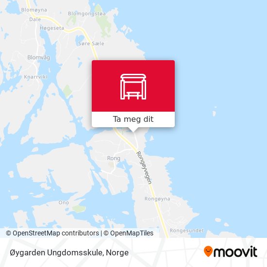 Øygarden Ungdomsskule kart
