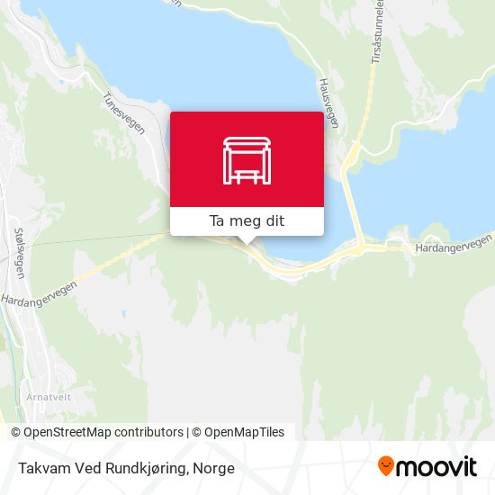 Takvam Ved Rundkjøring kart