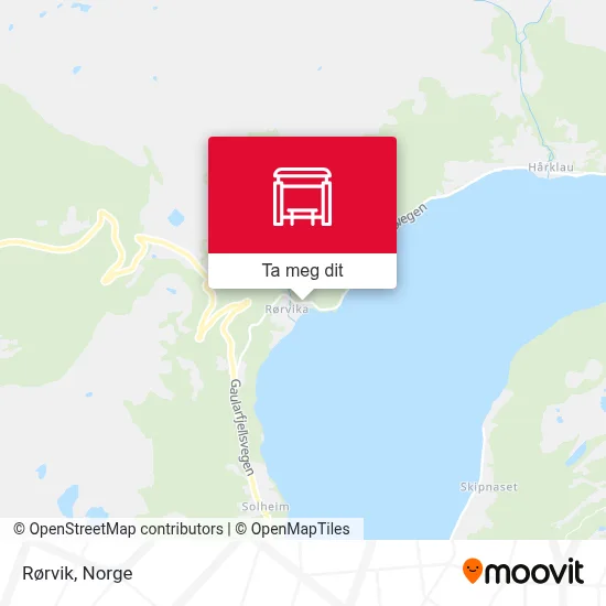 Rørvik kart