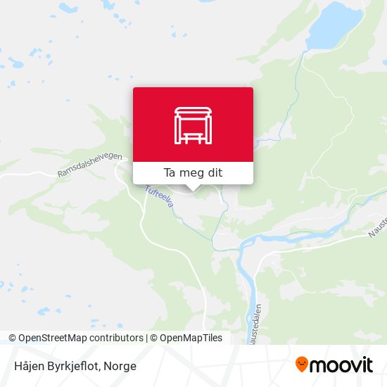 Håjen Byrkjeflot kart