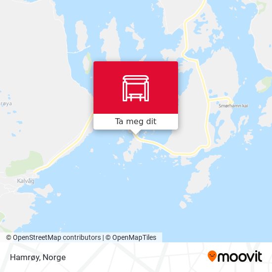 Hamrøy kart