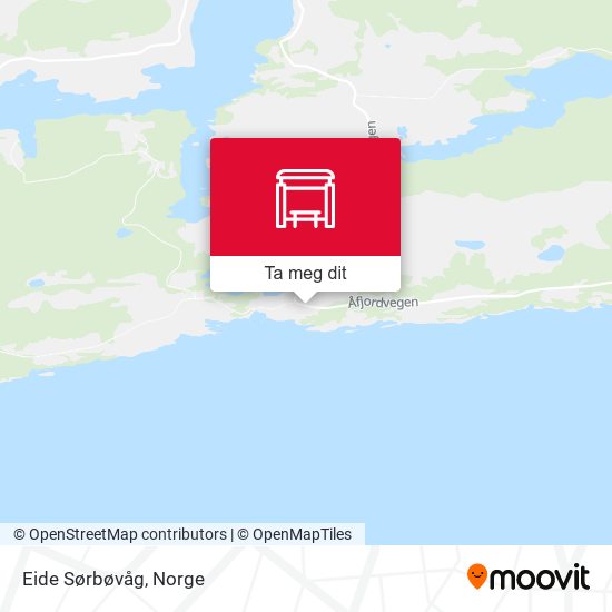 Eide Sørbøvåg kart