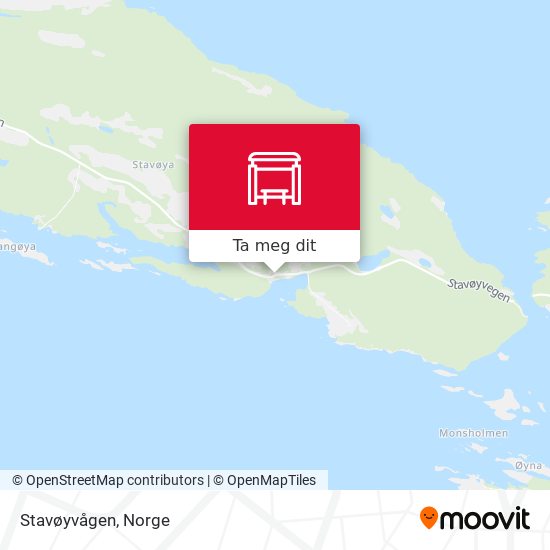 Stavøyvågen kart