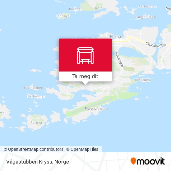 Vågastubben Kryss kart