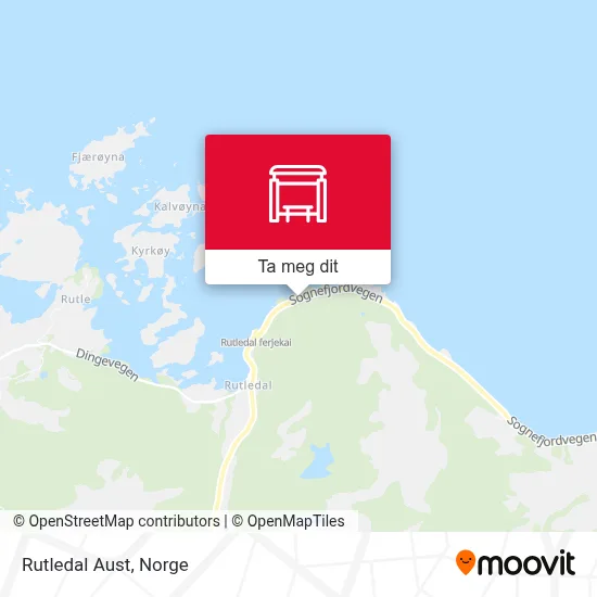 Rutledal Aust kart