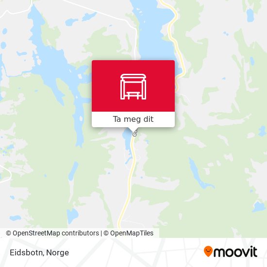 Eidsbotn kart