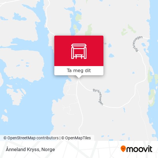 Ånneland Kryss kart