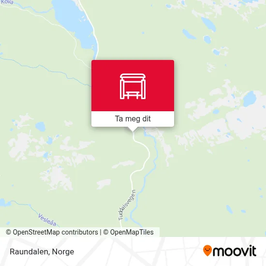 Raundalen kart