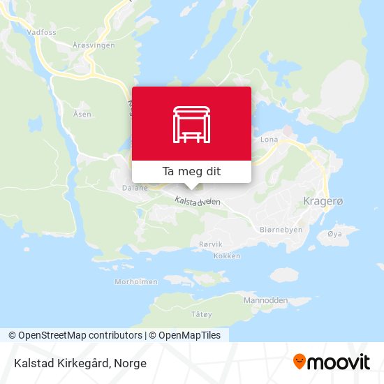 Kalstad Kirkegård kart