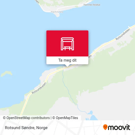 Rotsund Søndre kart