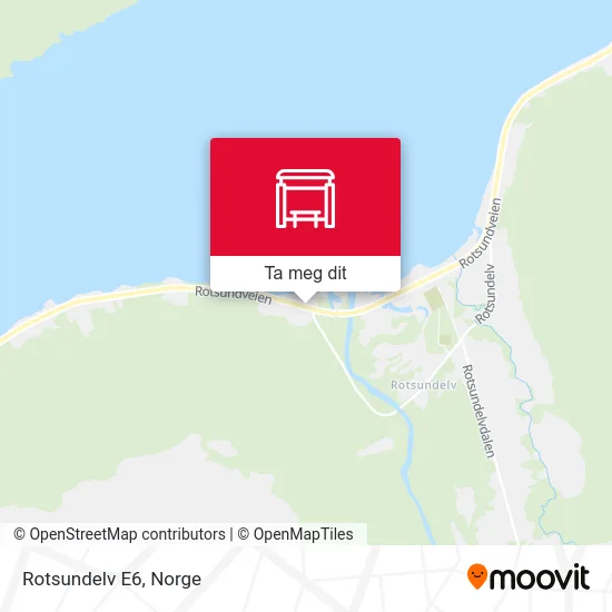 Rotsundelv E6 kart