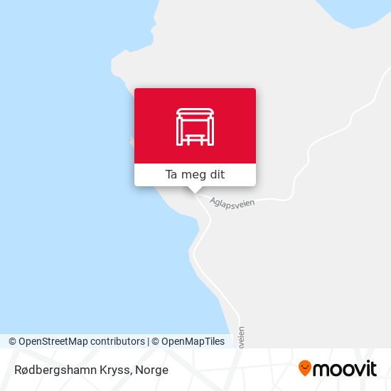 Rødbergshamn Kryss kart