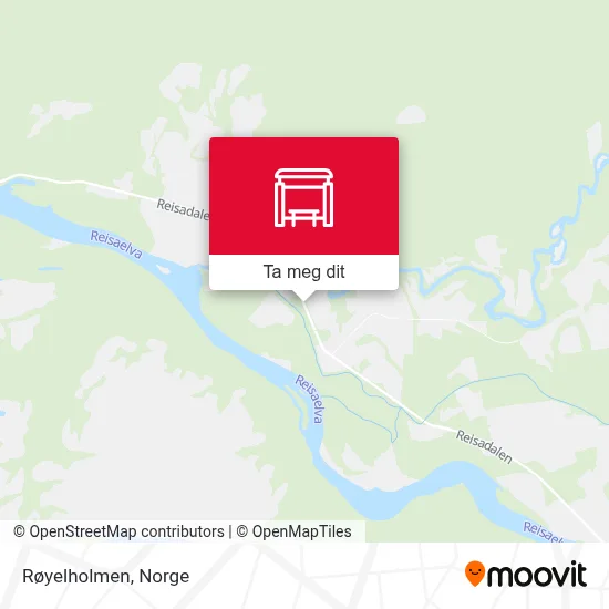 Røyelholmen kart