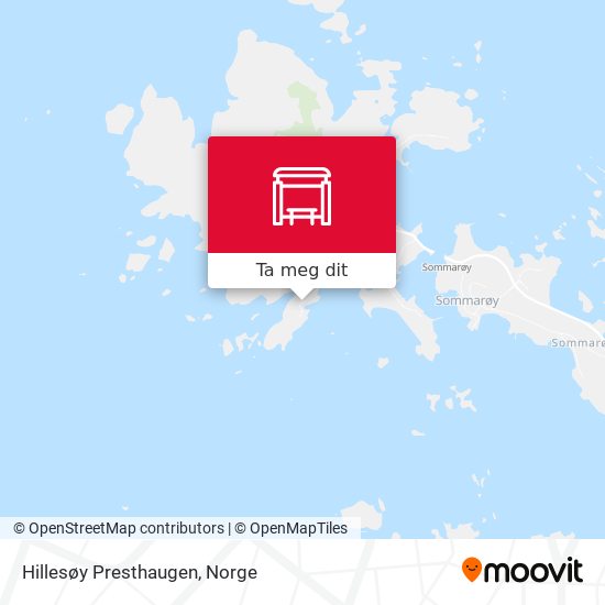 Hillesøy Presthaugen kart