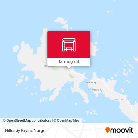 Hillesøy Kryss kart