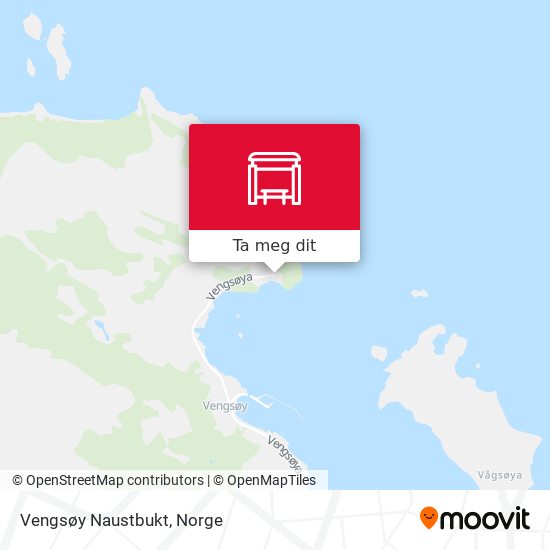 Vengsøy Naustbukt kart