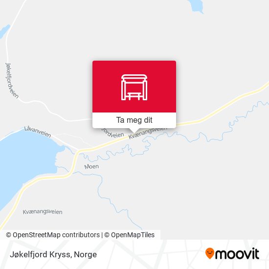 Jøkelfjord Kryss kart