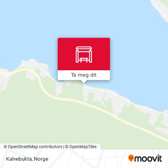 Kalvebukta kart