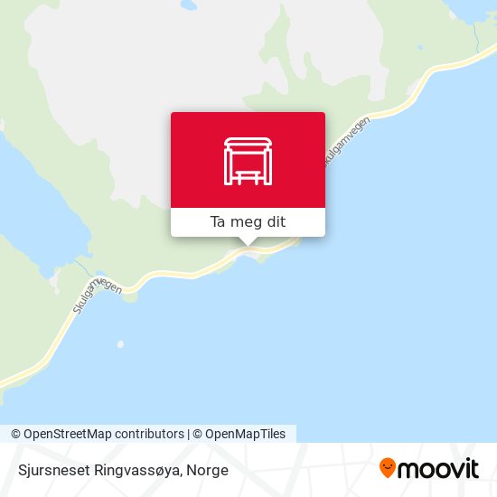 Sjursneset Ringvassøya kart