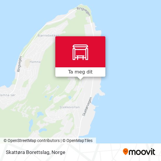 Skattøra Borettslag kart
