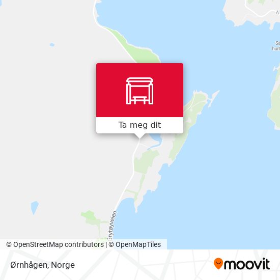 Ørnhågen kart