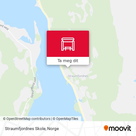 Straumfjordnes Skole kart