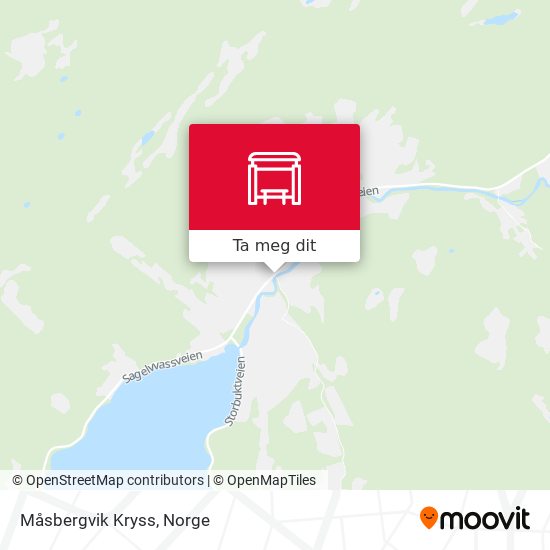 Måsbergvik Kryss kart