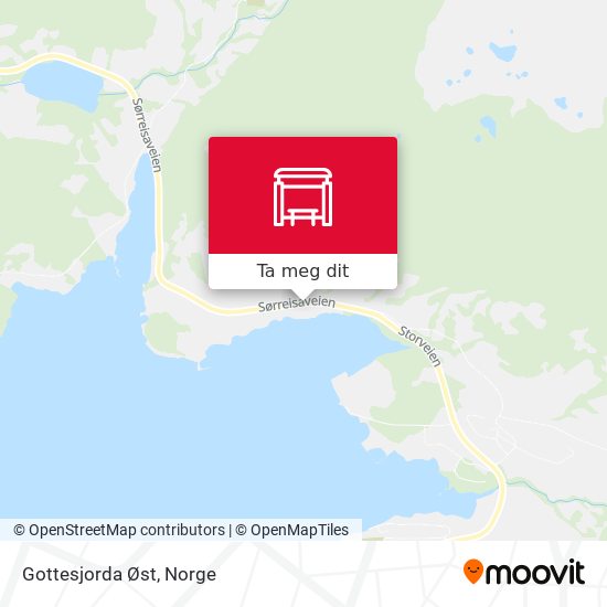 Gottesjorda Øst kart
