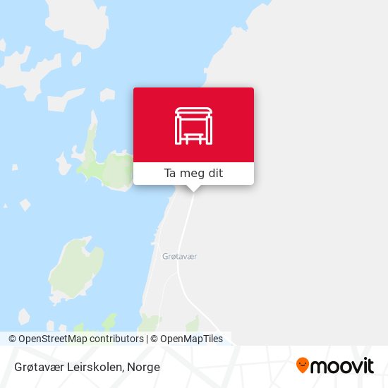 Grøtavær Leirskolen kart