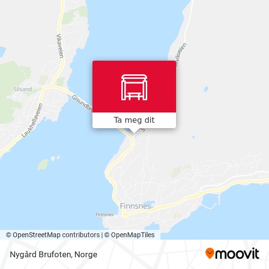 Nygård Brufoten kart