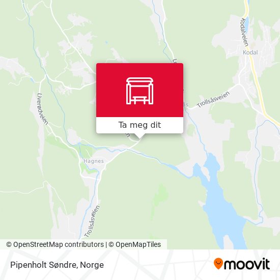 Pipenholt Søndre kart