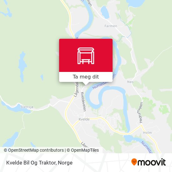 Kvelde Bil Og Traktor kart