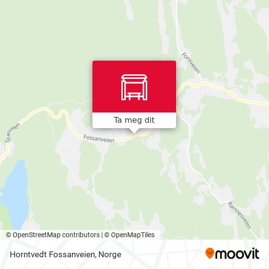 Horntvedt Fossanveien kart