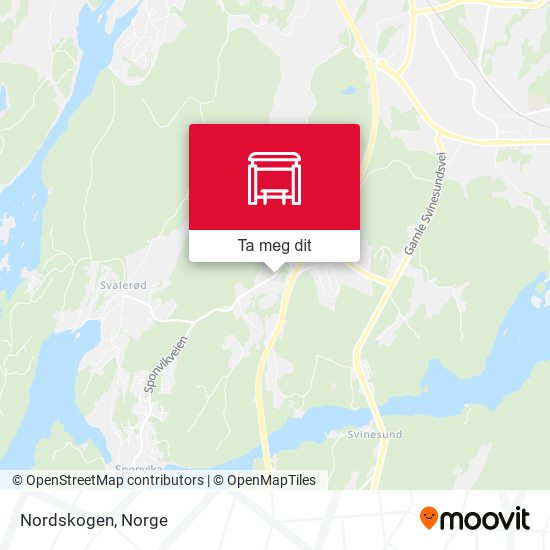 Nordskogen kart