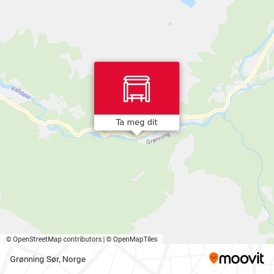 Grønning Sør kart