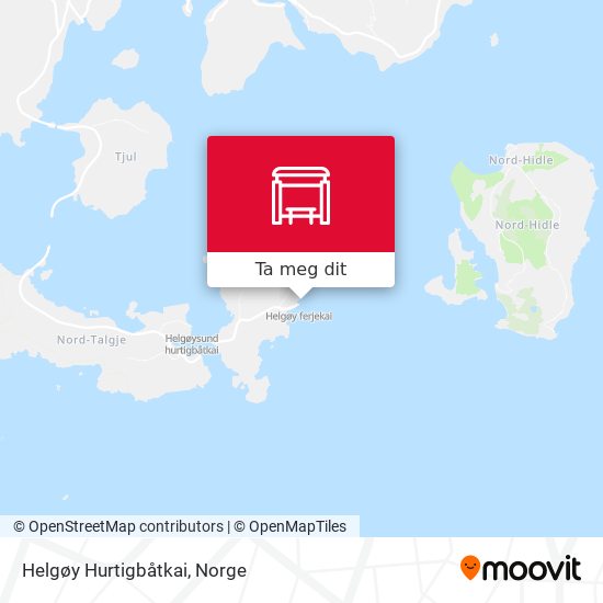 Helgøy Hurtigbåtkai kart