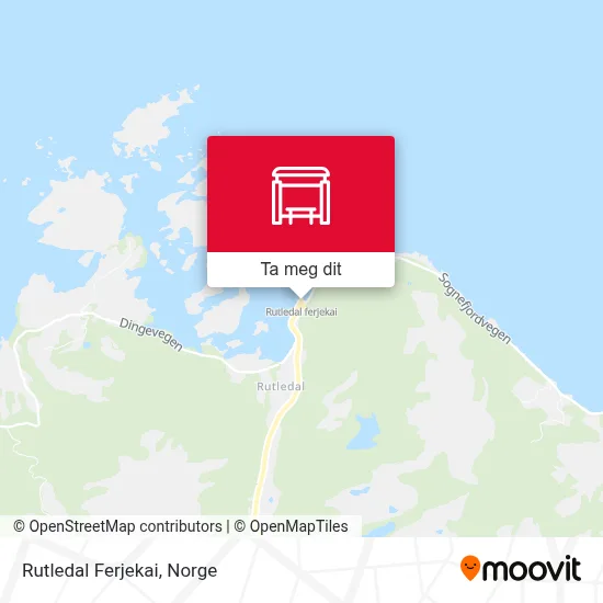 Rutledal Ferjekai kart