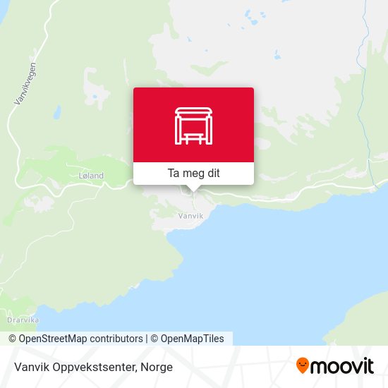 Vanvik Oppvekstsenter kart