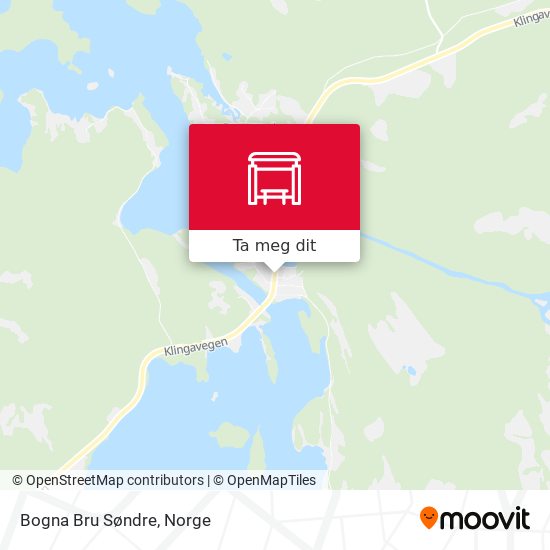 Bogna Bru Søndre kart