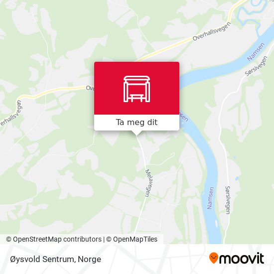 Øysvold Sentrum kart