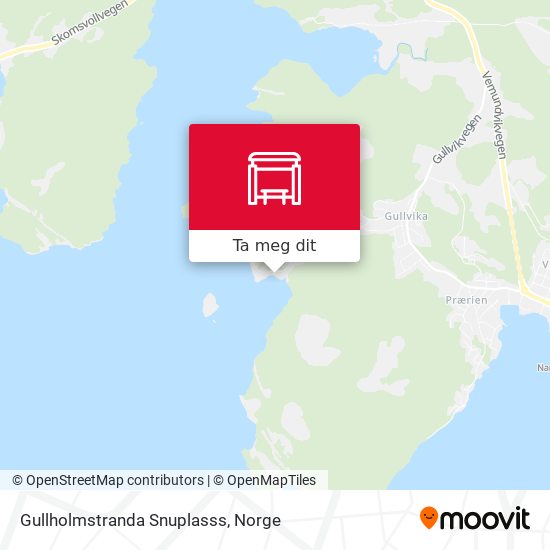 Gullholmstranda Snuplasss kart