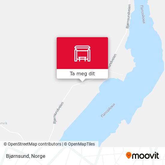 Bjørnsund kart