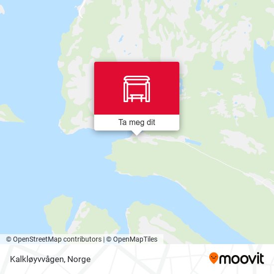 Kalkløyvvågen kart