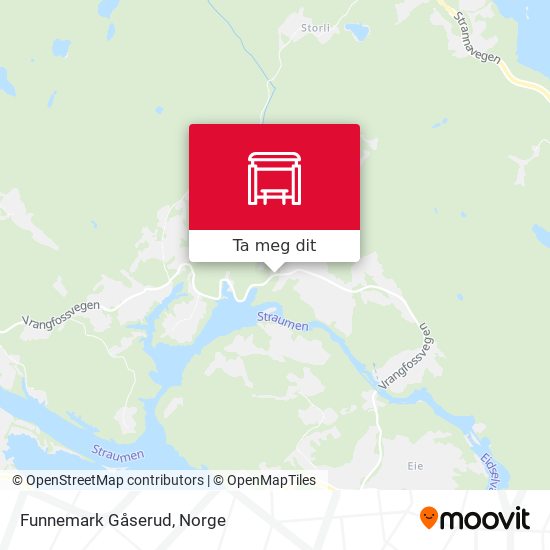 Funnemark Gåserud kart