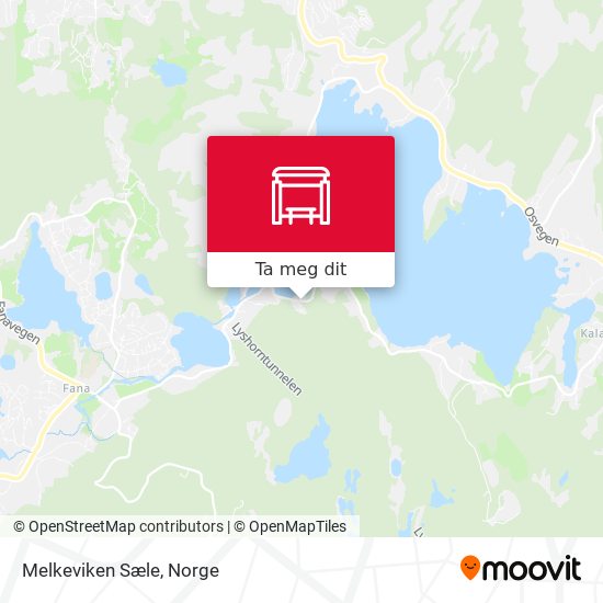 Melkeviken Sæle kart