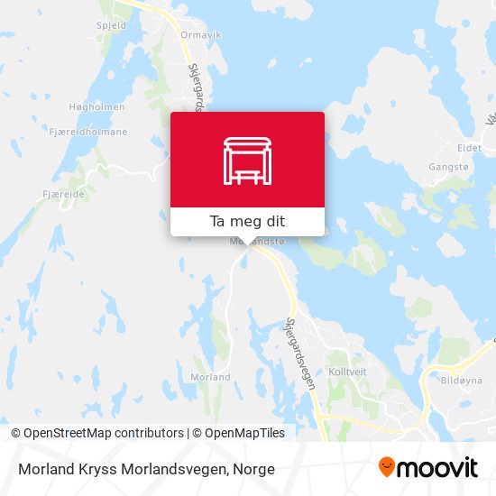 Morland Kryss Morlandsvegen kart
